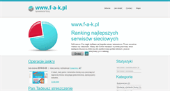 Desktop Screenshot of f-a-k.pl